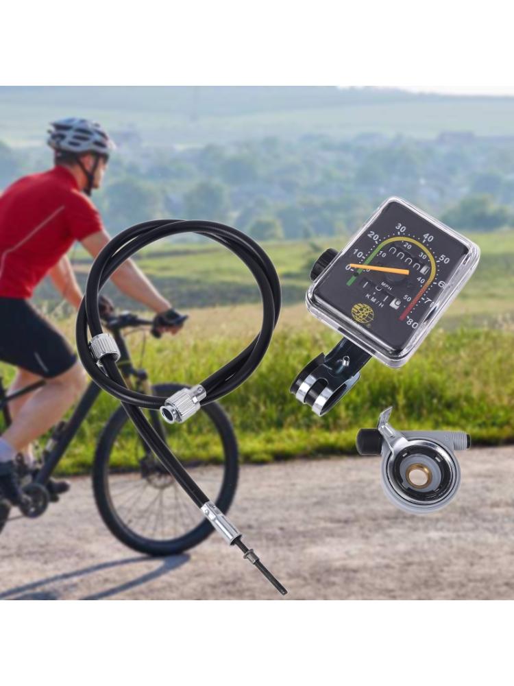 Bicycle Computer MTB Bike Cycling Odometer Stopwatch Speedometer Speed Meter 667B