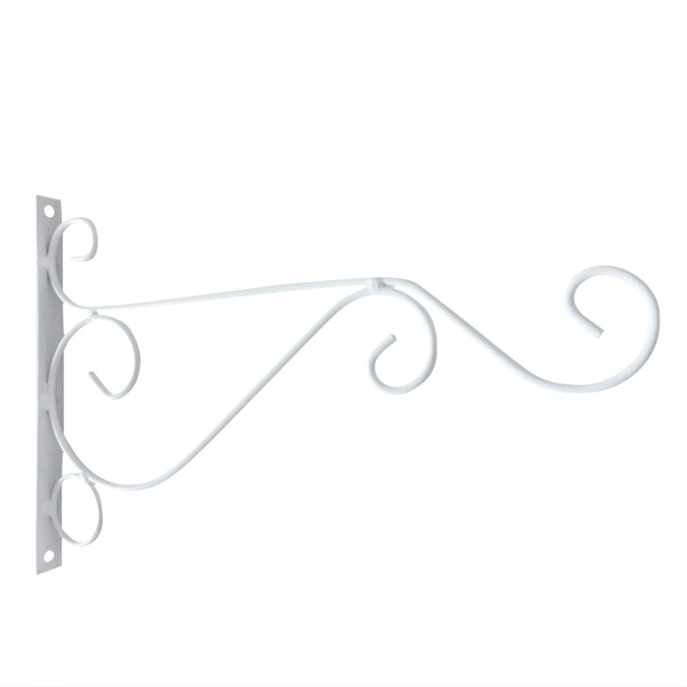 Modern Style Iron Wall Mounted 11 Hangers Hooks Key Holder Coat Hat Storage Rack Practical Cloth / Keys Hooks: E