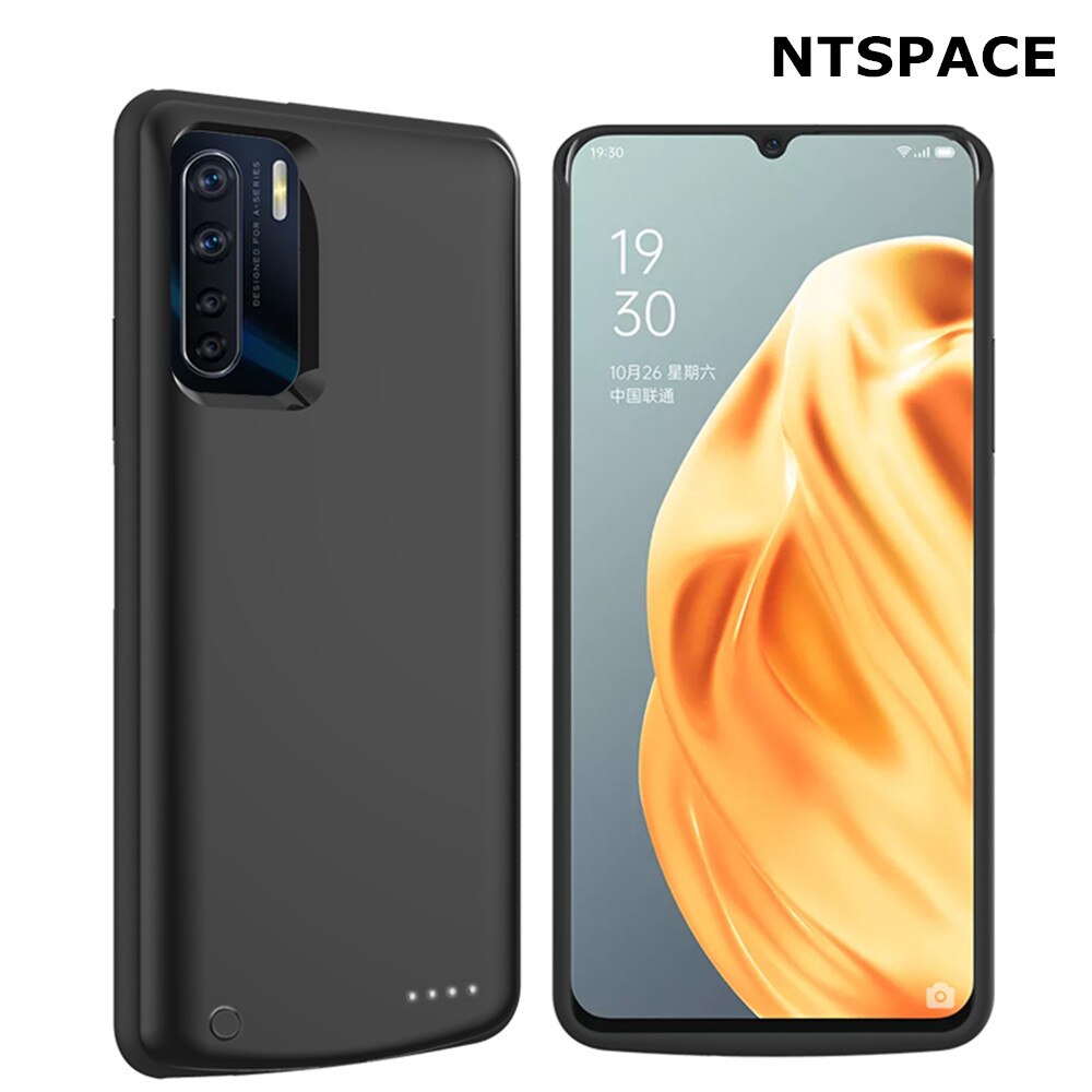 Ntspace 6800 バッテリー充電 oppo A91 充電ケース外部バッテリ電源銀行のケース oppo A91 バッテリーケース