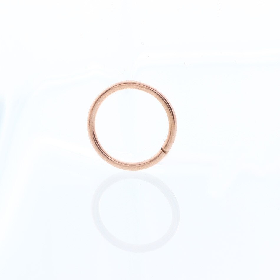 Stainless Steel Piercing Nose Ring Hoop For Women Girls Korean Hinged Segment Earring Nostril Rings Body Punk Jewelry
