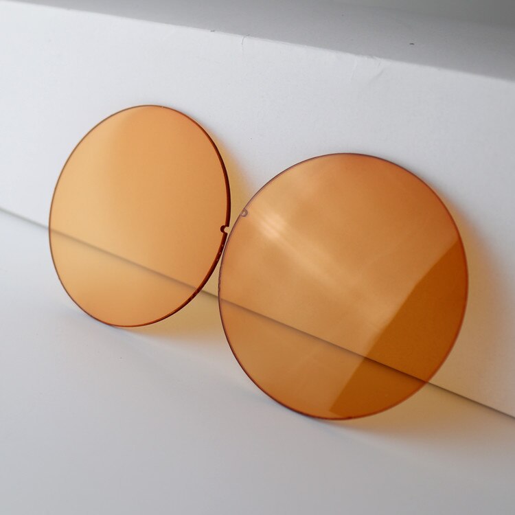 Amber Color Sunglasses Lenses Base Curve 2 EXIA OPTICAL E8 Series