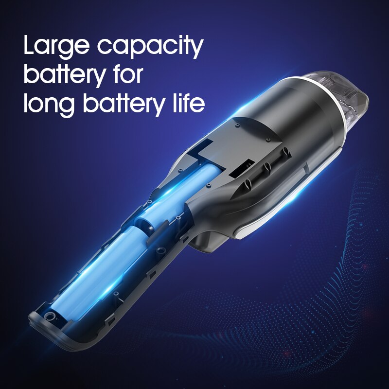 Licheers Mini Auto Car Vacuum Cleaner Handheld Portable Car Interior Cleaner DC 12V 65W Strong Power Vacum Cleaner in Home
