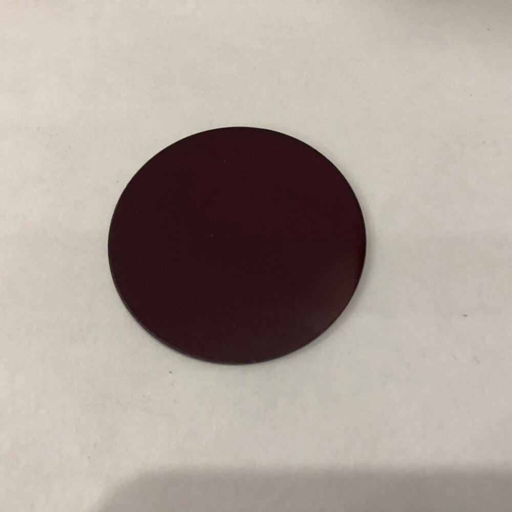650nm ronde glas rode optische kleur filter