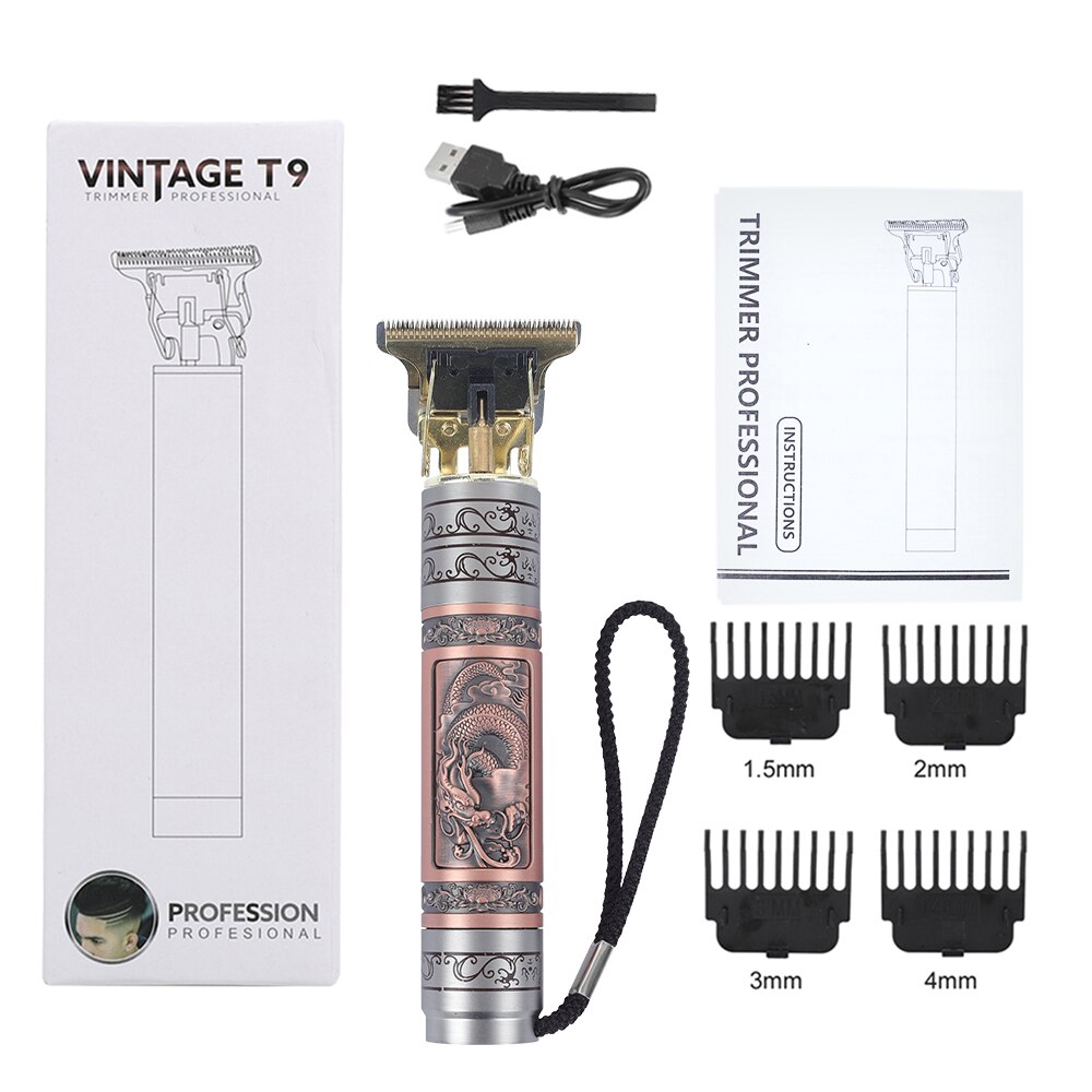 LCD Hair Clipper Barber Hair Trimer For Men Beard Shaver Recharge Cordless Hair Cutting Machine Baldhead Hair Razor: Clipper 2