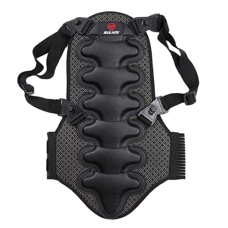 Removable Ski Sports Back Vest Protection Ski Body Armor Backpiece Back Protective Protector Body Spine Armor