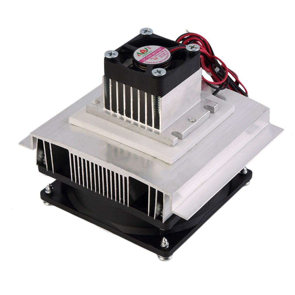Thermoelectric Peltier Refrigeration Cooling Cooler Fan System Heatsink Kit
