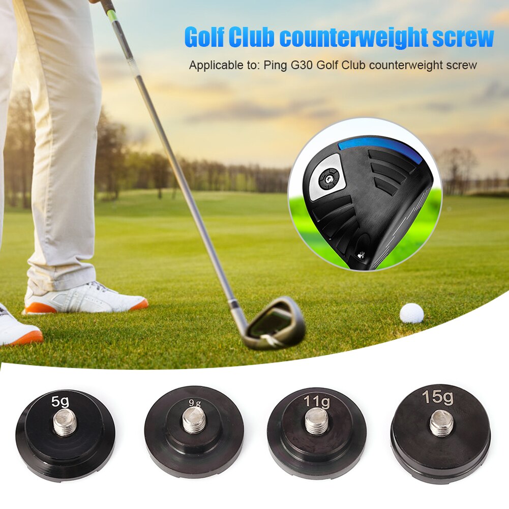 1Pc Golf Club Head Woods Swing Gewicht Schroef 5G 9G 11G 15G Voor Ping G30 golf Club Heads Onderdelen Accessoires