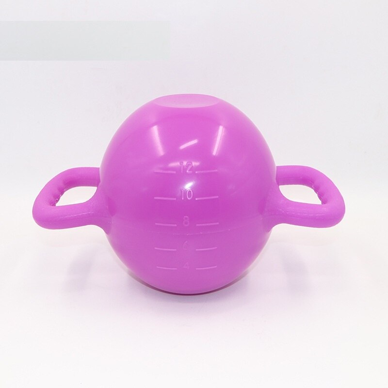 Mancuernas con Base para gimnasio, pesas de 40x21cm para Yoga, Pilates, crossfit, equipo de gimnasio: purple
