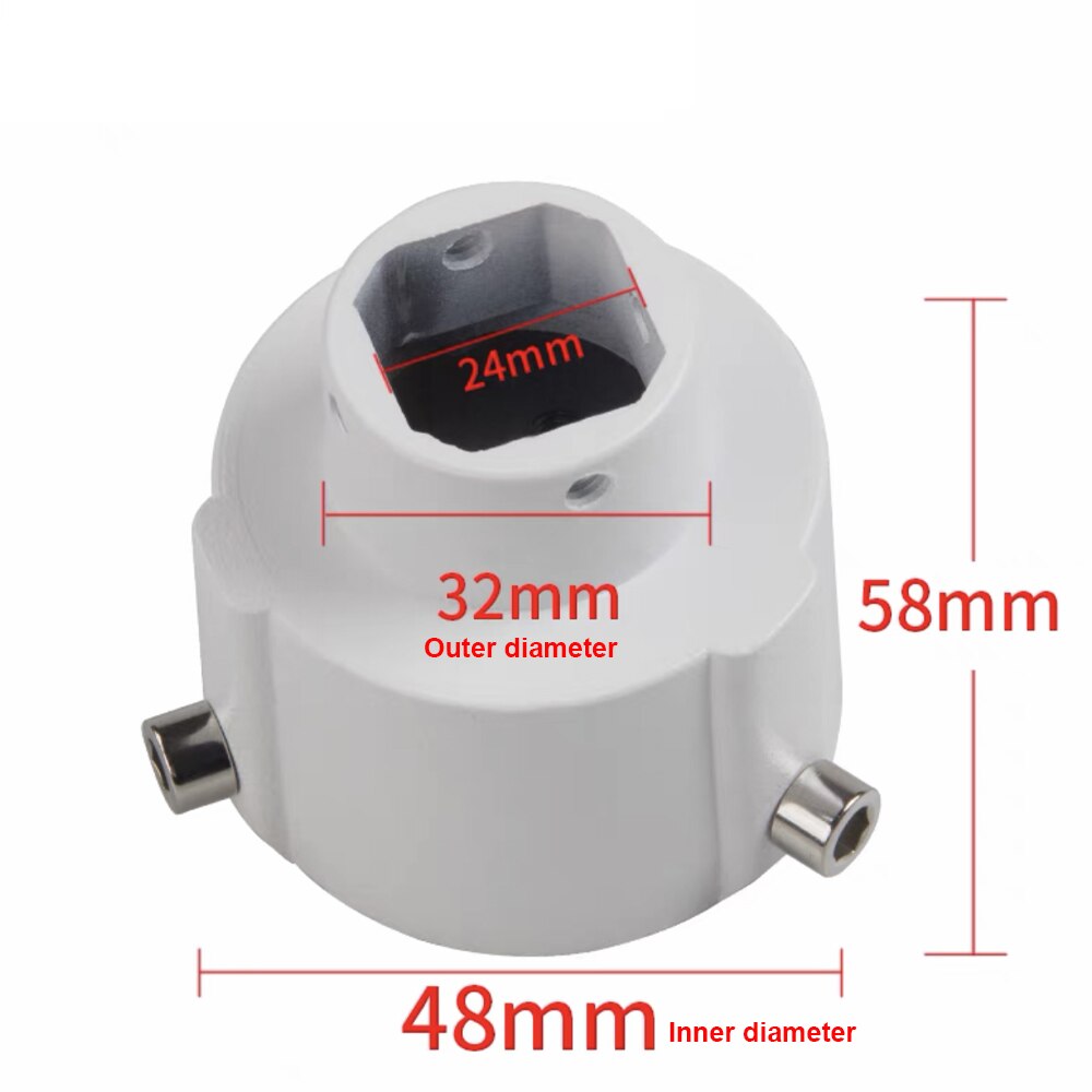 CCTV Dome Cameras Mount Adapter Indoor PTZ High Speed Dome Ceiling Aluminum Alloy Bracket For Hikvision 1663 Convert