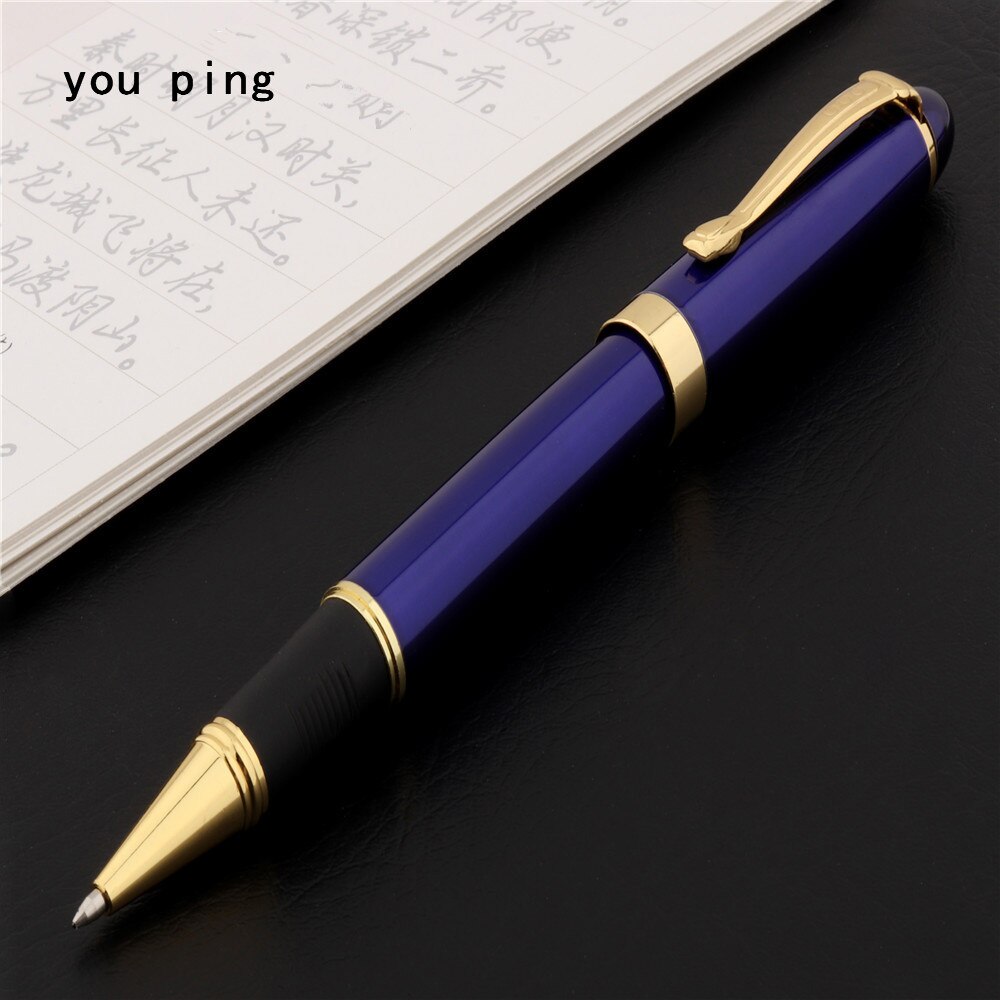 012 Blue Business office Medium Nib Rollerball Pen School student stationery