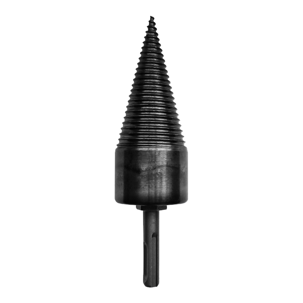 32/38/42/45mm Wood Splitter Cone Drill Efficient Drill Bit Safe Wood Breaker Tool for Firewood Machine Fast Wood Splitting XSD88: 45mm round head