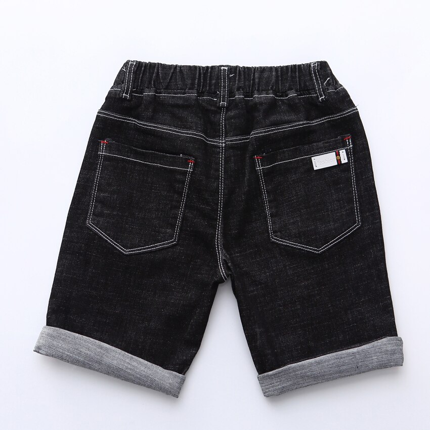 Tøj til drenge i alderen 2 3 4 5 6 7 8 9 baby midjeans jeans shorts børnebukser blå sort dreng sommer tøj bomuldsbukse
