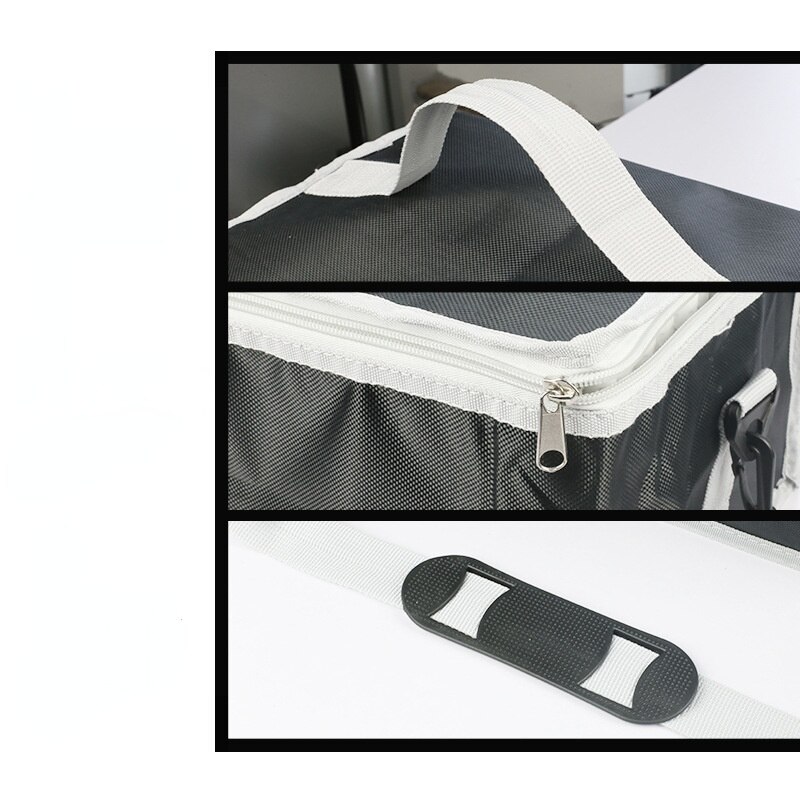 30/40/60 Marker Storage Bag Leather Bag Stationery Case Shoulder Strap Leather Ink Bag for Drawing Storage Storage Box