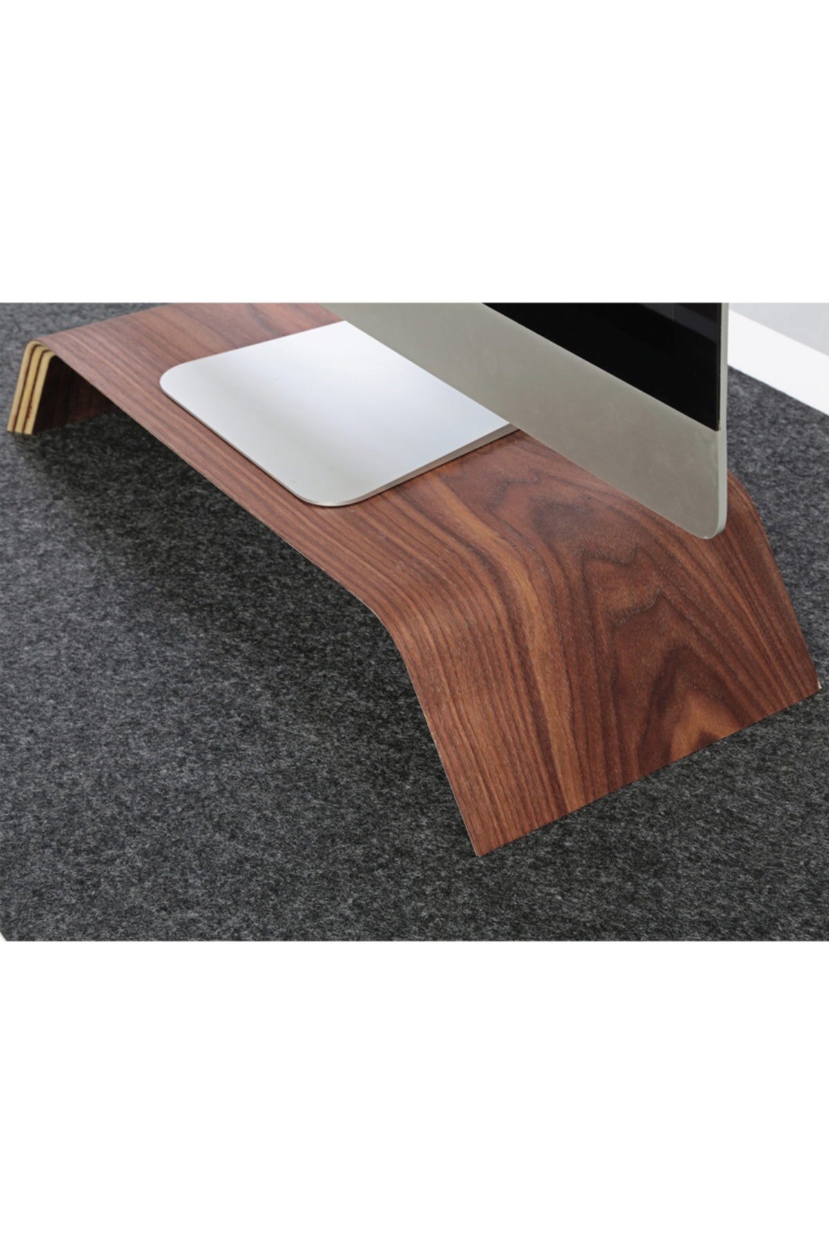 Monitor Stand Riser Computer Laptop Stand (walnut)... – Vicedeal