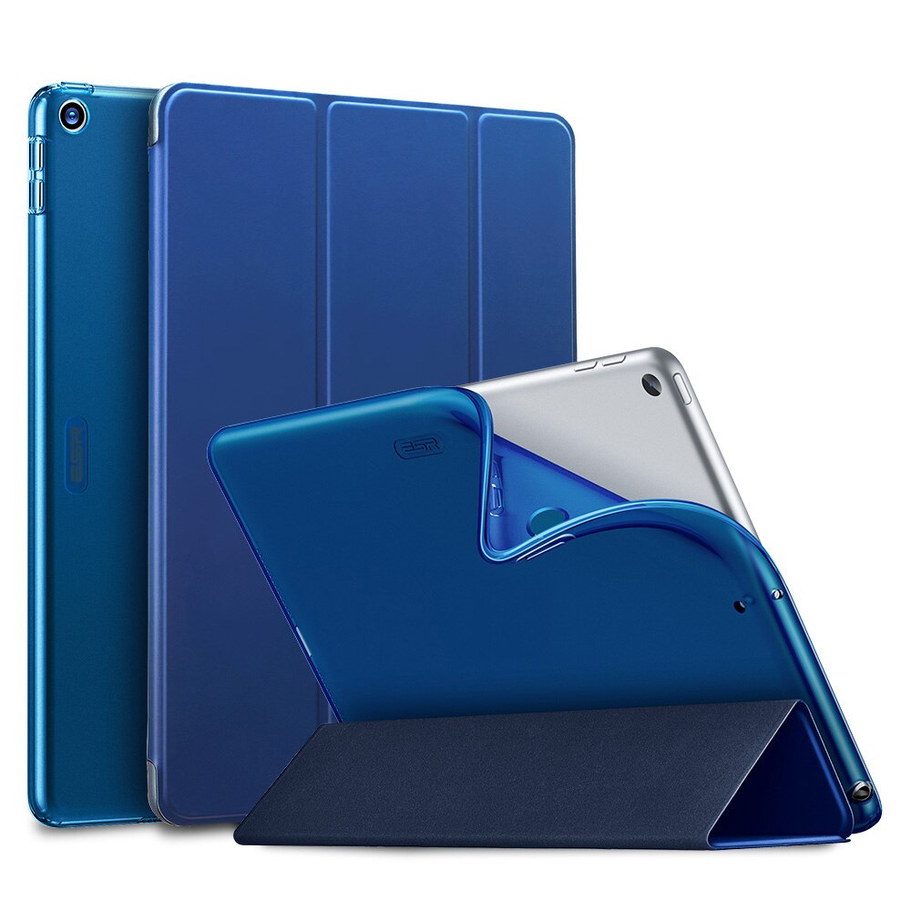 ESR iPad Cover for iPad Mini 5 iPad Pro 10.5'' iPad Air 3/iPad 7th iPad Air TPU Touch Auto Wake Sleep Smart Case: Blue / 2014 iPad Air Air2