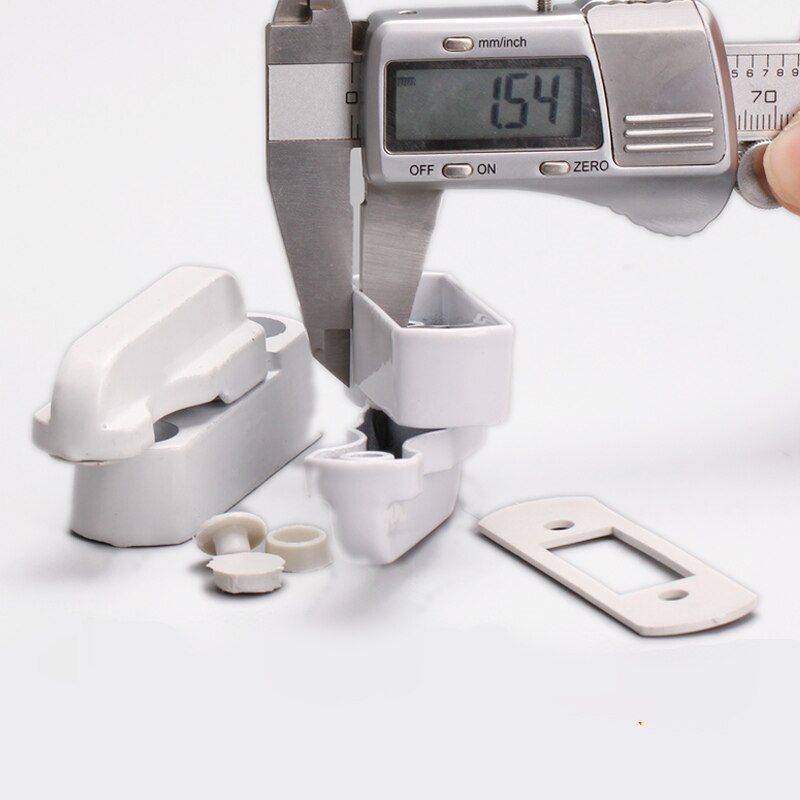 1pcs Plastic Steel Window Security Lock Buckle Anti-theft Limiter Zinc Alloy Child Safety Door and Window Lock Hardware