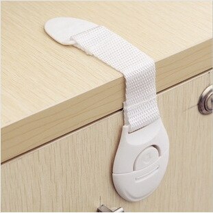 5Pcs/Lot Baby Safety Lock Baby Security Locks Window Safety Locks Plastic Cabinet Door Drawer Refrigerator Lock Child Protection