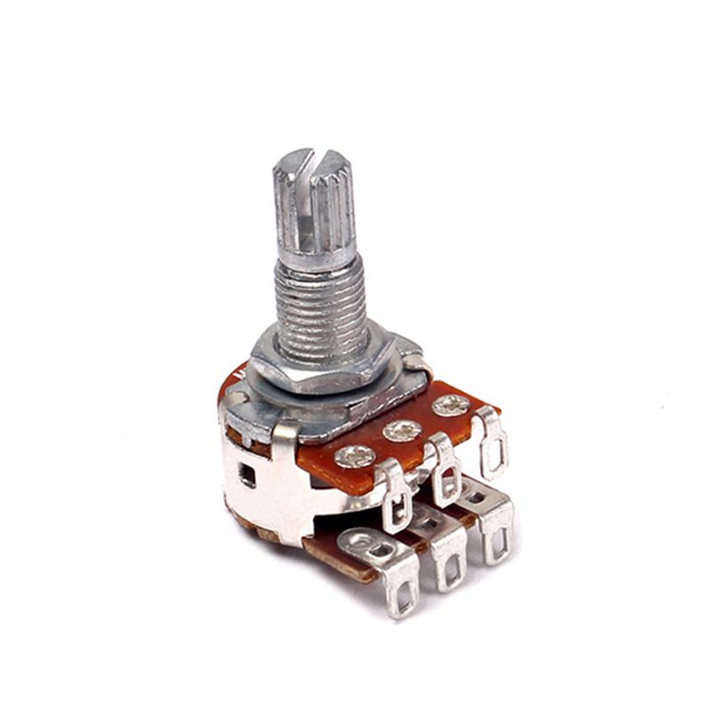 Electric Guitar Toggle Switch 3 Way In Black (Rhythm Treble) With 1Pc MN500K Dual Blend Balance Potentiometer(POT)