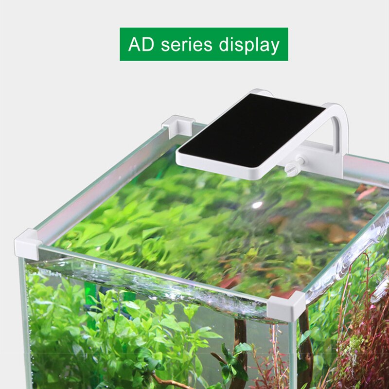 Sunsun ADE-Lámpara de iluminación LED para acuario, luz Ultra delgada para acuario de plantas acuáticas, 6500-7500k