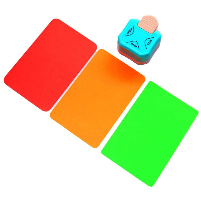 4mm 7mm 10mm 3 In 1 Corner Rounder Papier Punch border punch hoek punch scrapbooking voor DIY handgemaakte ambachten