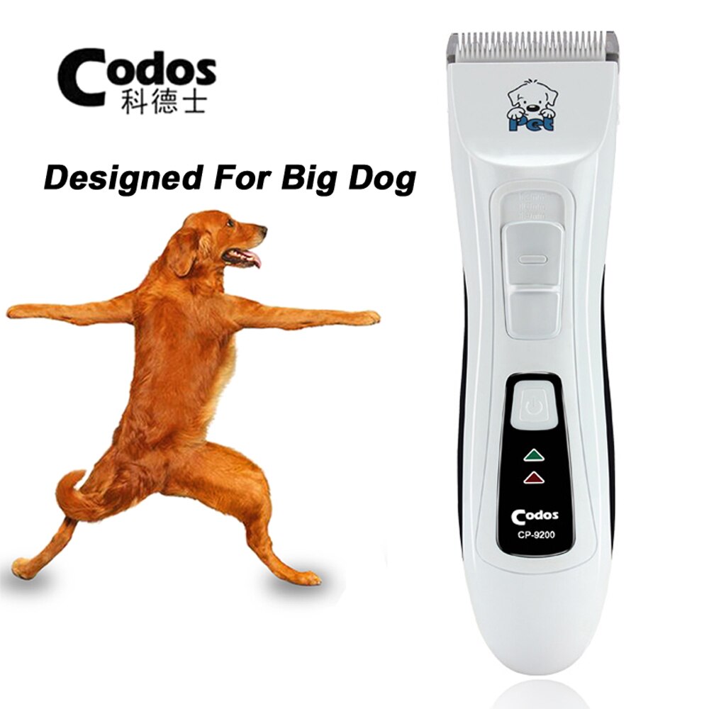 Professionele Codos CP9200 Huisdier Trimmer Oplaadbare Hond Tondeuse Elektrische Hond Grooming Kapsel Scheerapparaat Machine