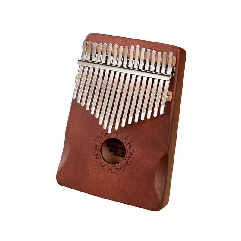17 Key Mahogany Thumb Piano Mbira Musical Instrument Africa Finger Piano Machine Instrumento Musical Instrument For Kids: Coffee