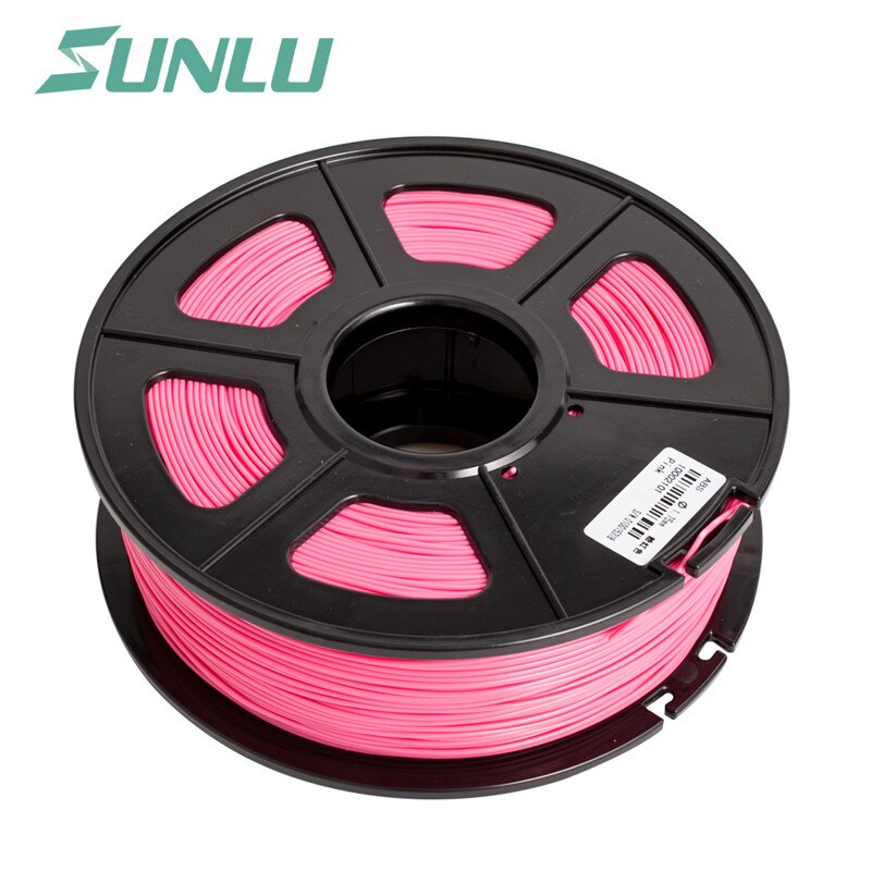 PLA filament 1kg1.75mm for 3D printing with 0.02mm tolerance and no bubble pla harmless material 3D print: pla filament pink