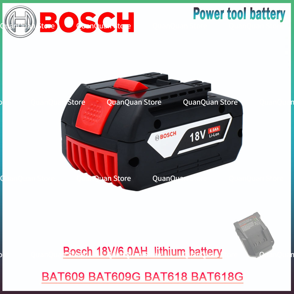 Oryginalna bateria litowa BOSCH 18V 6.0AH Oryginalna bateria BOSCH 6.0AH Oryginalna bateria do narzędzi: żółte światło