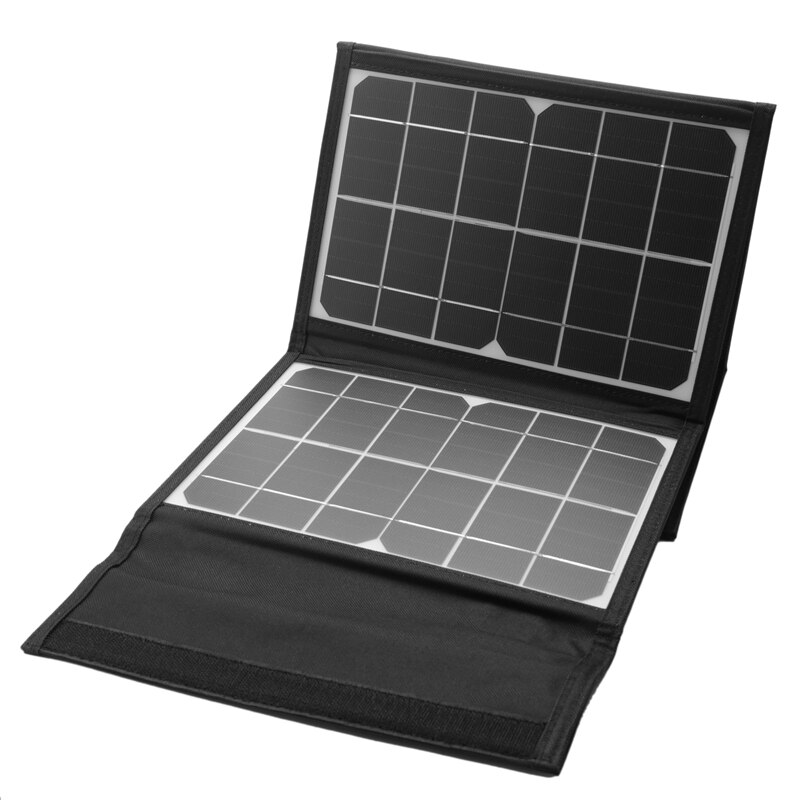28W Portable Foldable Solar Panel Dual USB Charger Outdoor Solar Cells Plate Power Bank Solar Energy Panel