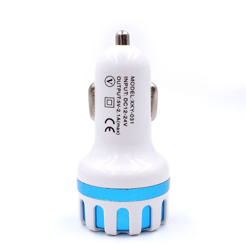 Multi-funktionale LED Dual USB Port 5V 2,1 EINE Schnelle Auto Ladegerät Adapter für iPhone Samsung Huawei Xiaomi auto Telefon Ladegerät: AU