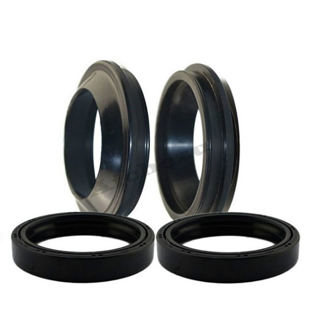 ACZ-amortiguador de horquilla delantera para motocicleta, sello de aceite y polvo, amortiguador de goma para Yamaha T-MAX500, TMAX500, 2003-2007, 41x53x11 Mm: 1 SET