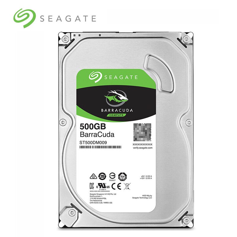 Seagate ST500DM009 500GB 3.5'' inch Internal hdd hard disk drive For Desktop PC Computer SATA 6Gb/s 7200RPM disco duro interno