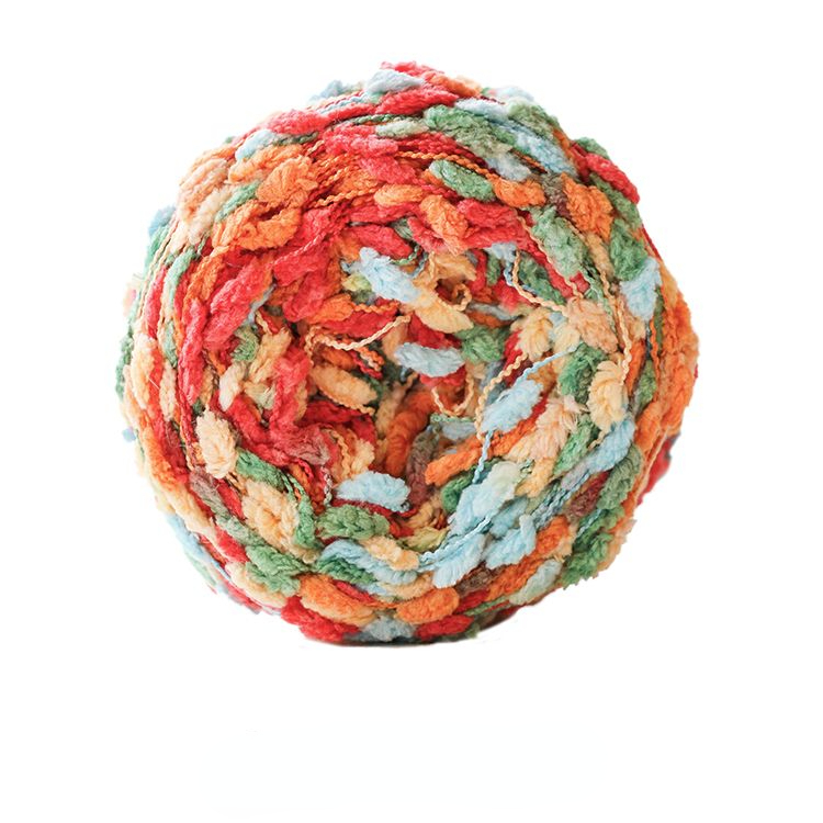 Original Mixed Color Wool Colored Dots, Bean Yarn, Wool Ball, Woven Scarf, Coat, Sweater, Handmade Yarn Material,