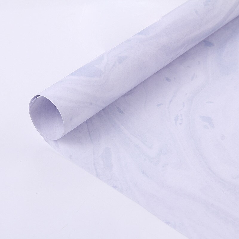 10 PCS/Roll Marmer Patroon Inpakpapier DIY Scrapbook Decoratieve Ambachten Bloem Maken Boeket Inpakpapier: J