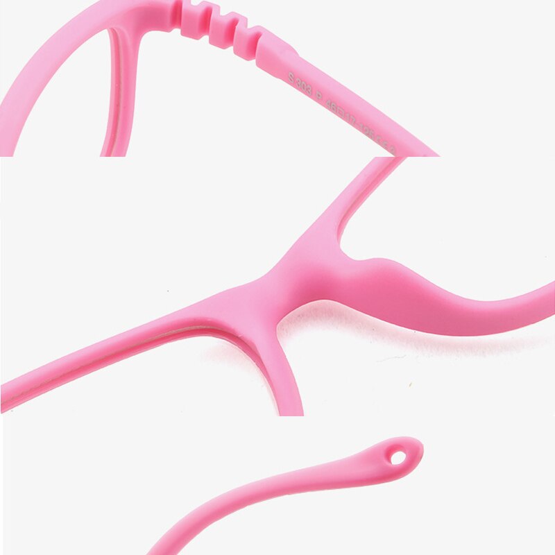 Gafas de bloqueo de luz azul para niños, lentes ópticas de ordenador de silicona transparentes para niños, gafas de luz azul
