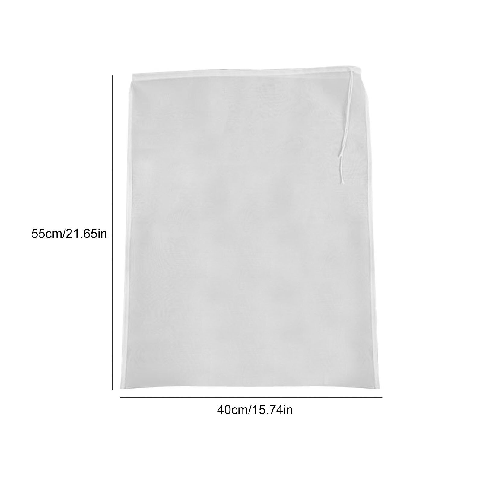 Nut Milk Bag Cheesecloth Straining Bags Almond Milk Mesh Strainer: White