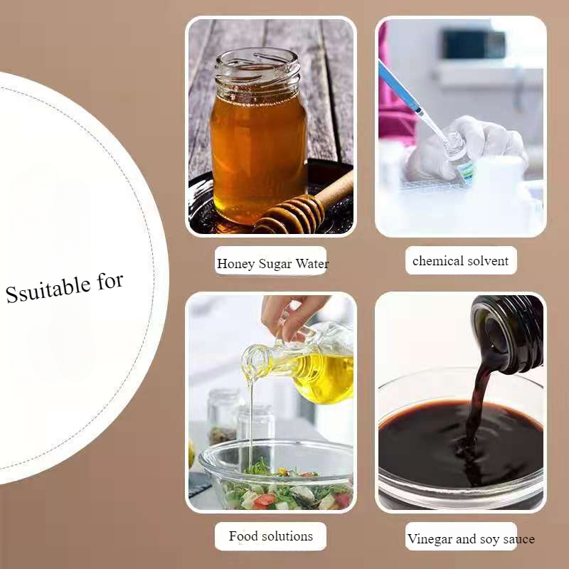 5pcs 10ML-120ML Squeeze Dropper Bottles Plastic Eye Bottle Twist Top Cap Liquid Paint Ink Dispenser Glue Applicator