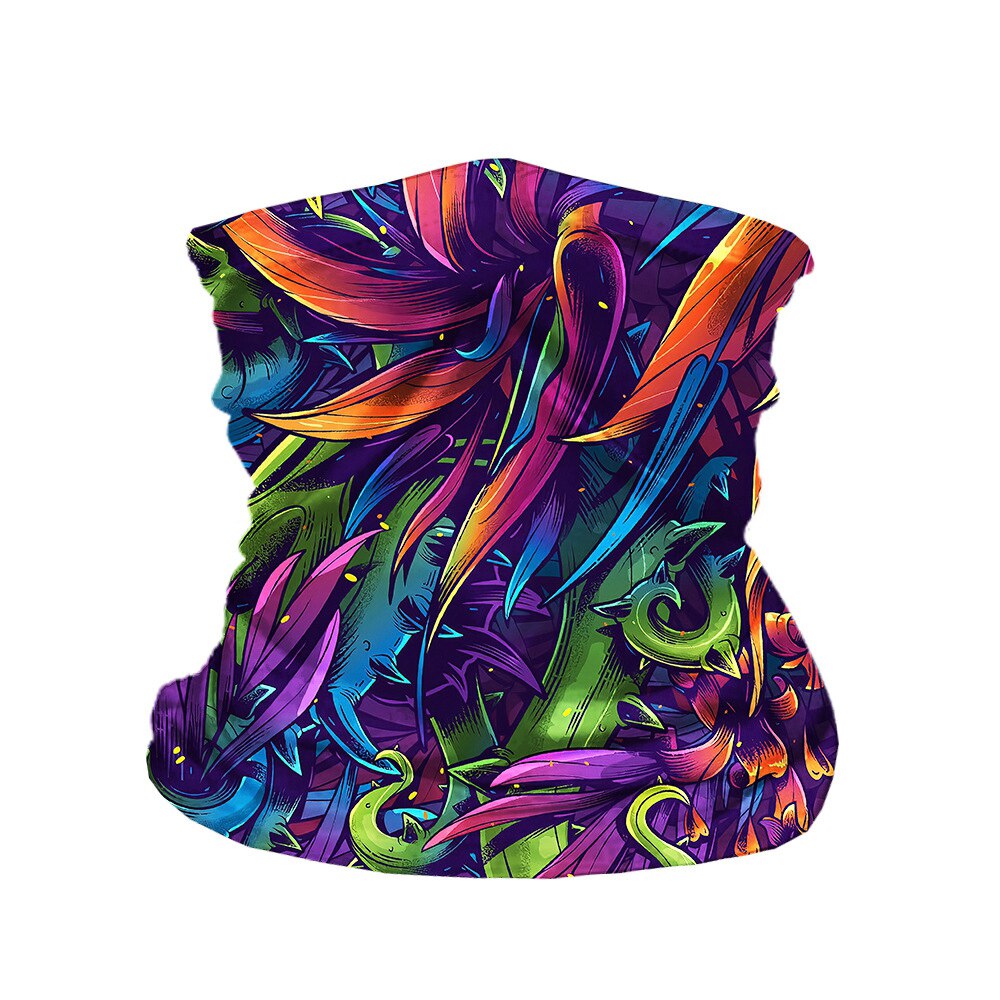 1Pc Unisex Elastische Hoofd Gezicht Halsbeenkap Tube Bandana Sjaal Stofdicht Bandana Half Gezicht Sjaals Outdoor Fietsen Accessoires