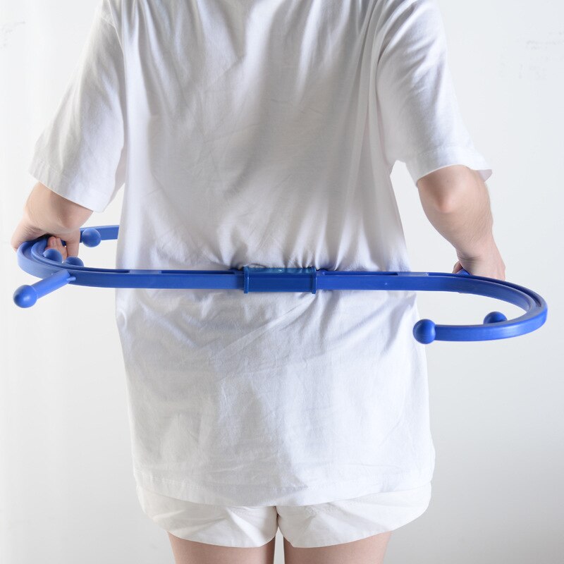 Trigger Point Self Massager Stick Hook S-Shaped Theracane Body Muscle Relief Original Thera Cane Back Massager Therapeutic Tools