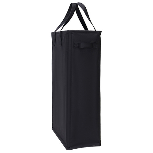 Slim Wasmand Handgrepen Smalle Opvouwbare Wasmand Dunne Wasmand Vuile Kleren Inklapbare Wasmand: Black
