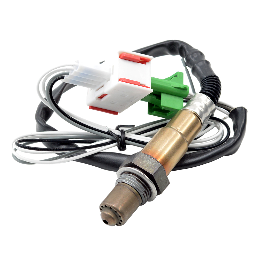 Dragon 60mm Auto Air Fuel Ratio Car Gauge White and Red Backlight Narrow Band Oxygen Sensor Meter: Sensor