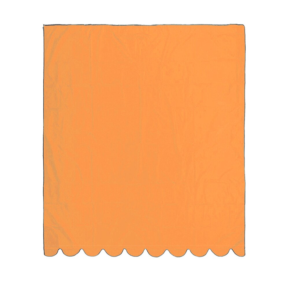 Sun Shade Sail Canopy Waterproof Patio Awning Exterior Sunshade Canopy Window Canopy Awning Fabric Replacement UV Block Curtain: orange 2x1.5cm