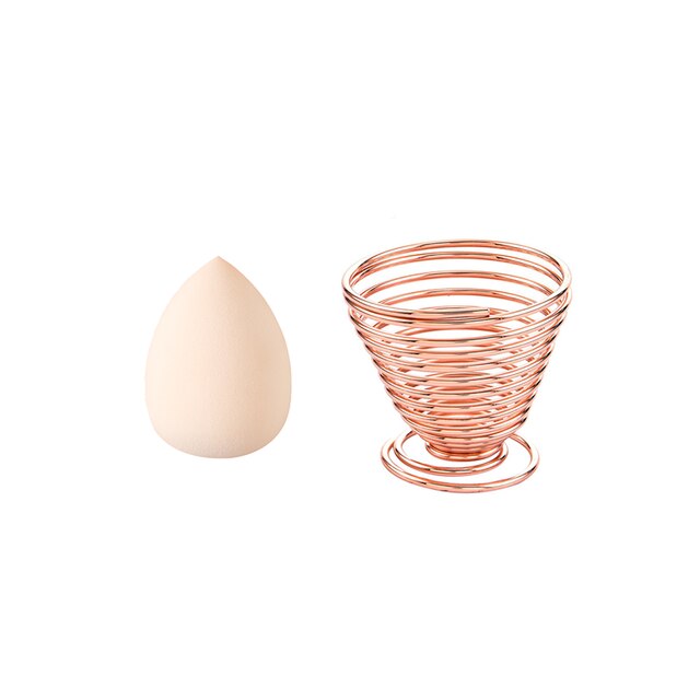 2 stuks/set cosmetische sponsjeshouder set professionele make-upspons foundation spons beauty tools accessoires water kalebasvormig: Stijl 13