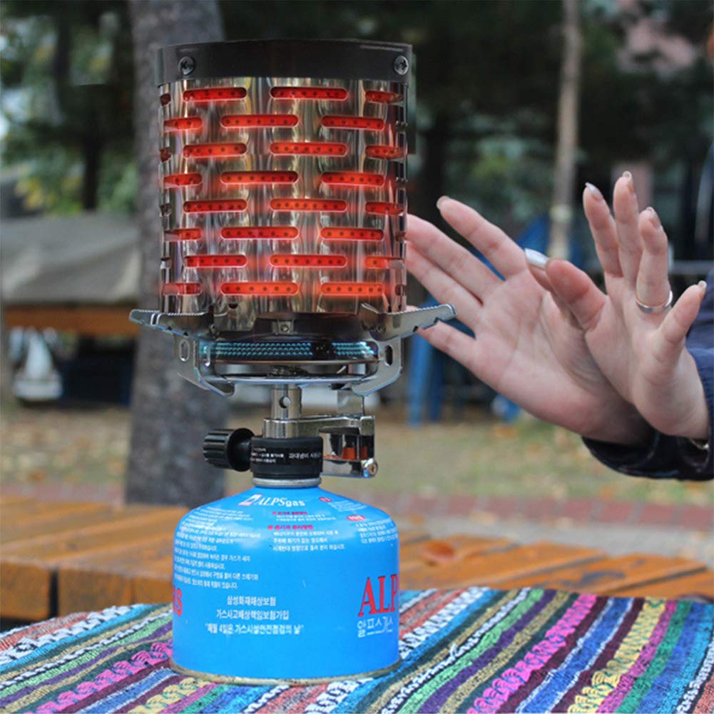 Mini tent heater Outdoor camping stove Travel Camping Equipment Warmer Tent gas stoves Fishing Heating Stove Cap camping heater