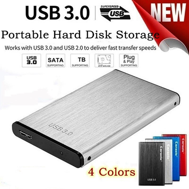 Hdd Caddy USB3.0 Sata Hoge Snelheid 2.5 Externe Harde Schijf Draagbare Harde Schijf Opslag Voor Os/Windows Blueendless Snoep (Niet Hdd)