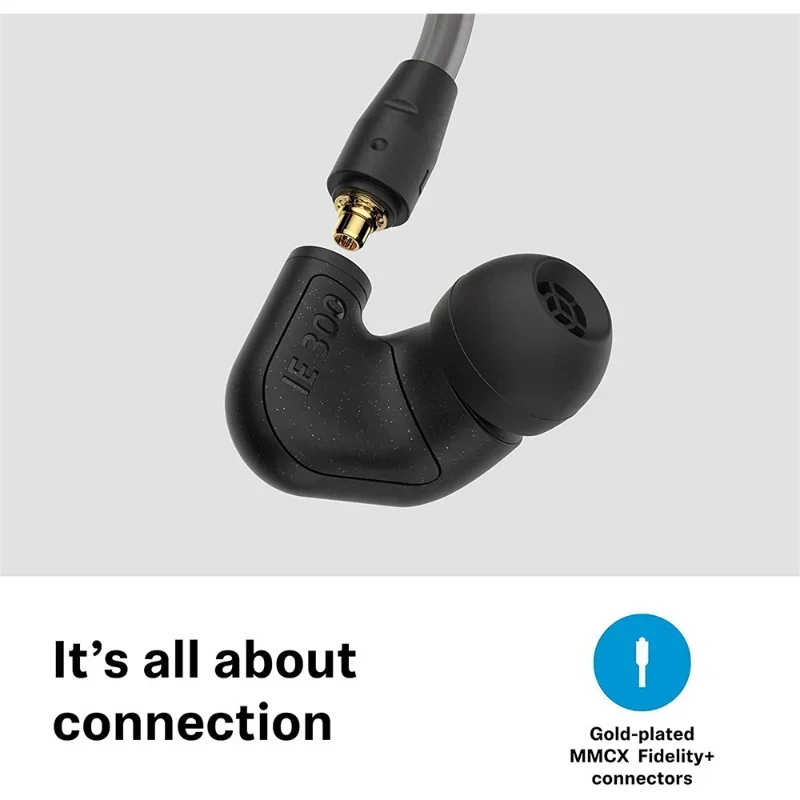 Originele Sennheiser Ie 300 In-Ear Audiofiele Koptelefoon Bedrade Oortelefoon Hifi Headset Sport Oordopjes Afneembare Kabel