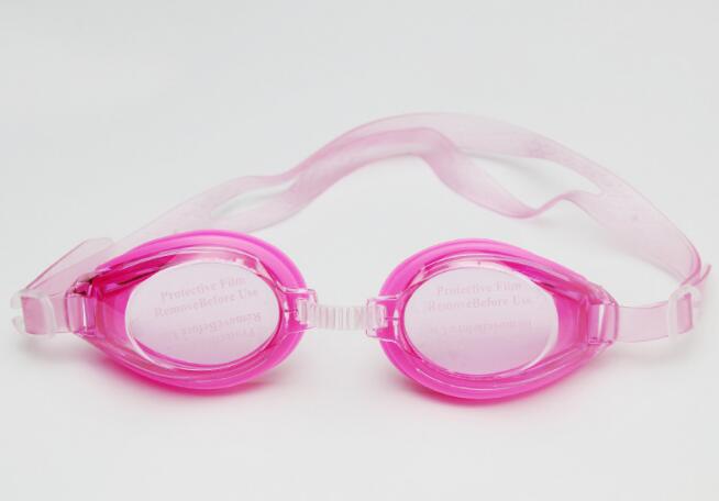 Adjustable Anti-fog Children Swimming Goggles Swimming Accessories Waterpark Supplies For Baby Safe Swim Eyeglasses: Pink