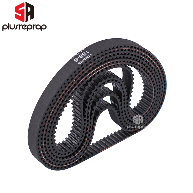 Pasek rozrządu GT2 z zamkniętą pętlą gumowy 160mm 188mm 200mm 610mm 850mm pasek rozrządu części drukarki 3D