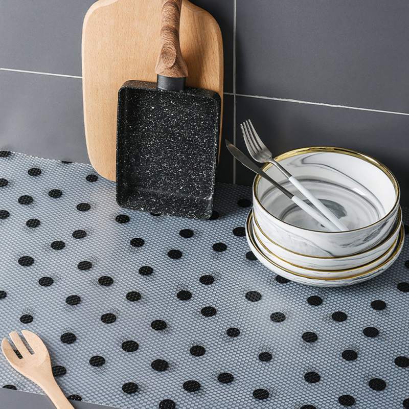 Lademat papier vochtwerende kastmat garderobemat anti-stofmat voor keukenbenodigdheden plankvoeringen bedrukte lademat