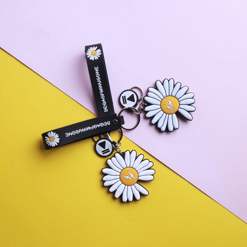Style Daisy sac porte-clés GD pratique petits Cool pendentif Daisy chaussure suspendus accessoires de décoration: Little Daisy Flower